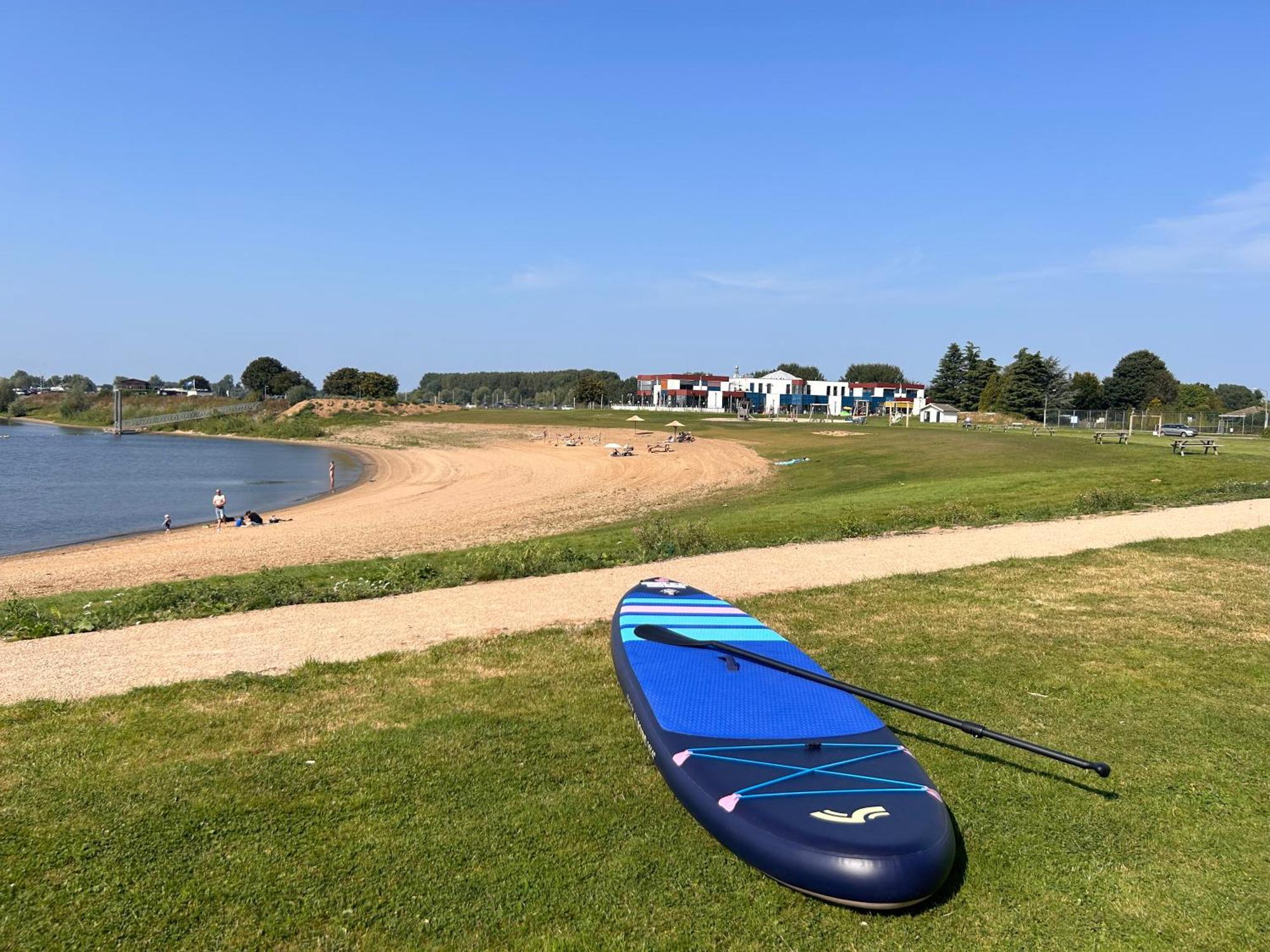 Luxe Chalet Direct Aan Het Water Met Strand Lith Luaran gambar